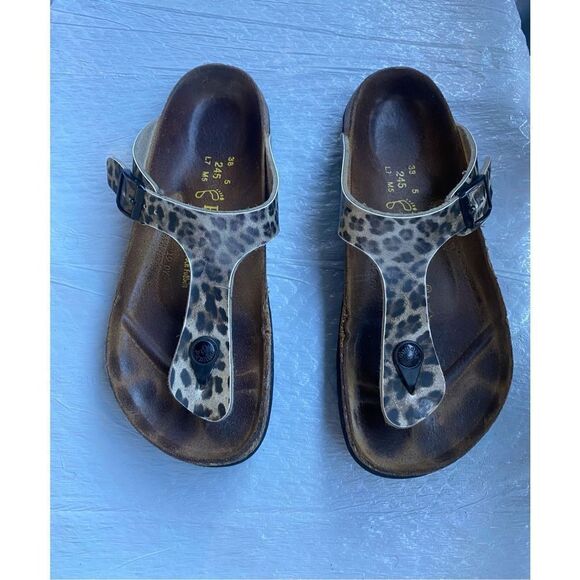 Birkenstock Papillio Women’s Jerry Garcia Thong Sandal Sz 38 EUR - 7 US - Picture 3 of 10